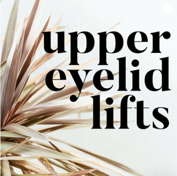 upper eyelid lifts