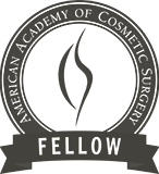 american academy of cosmetic surgery fellow logo